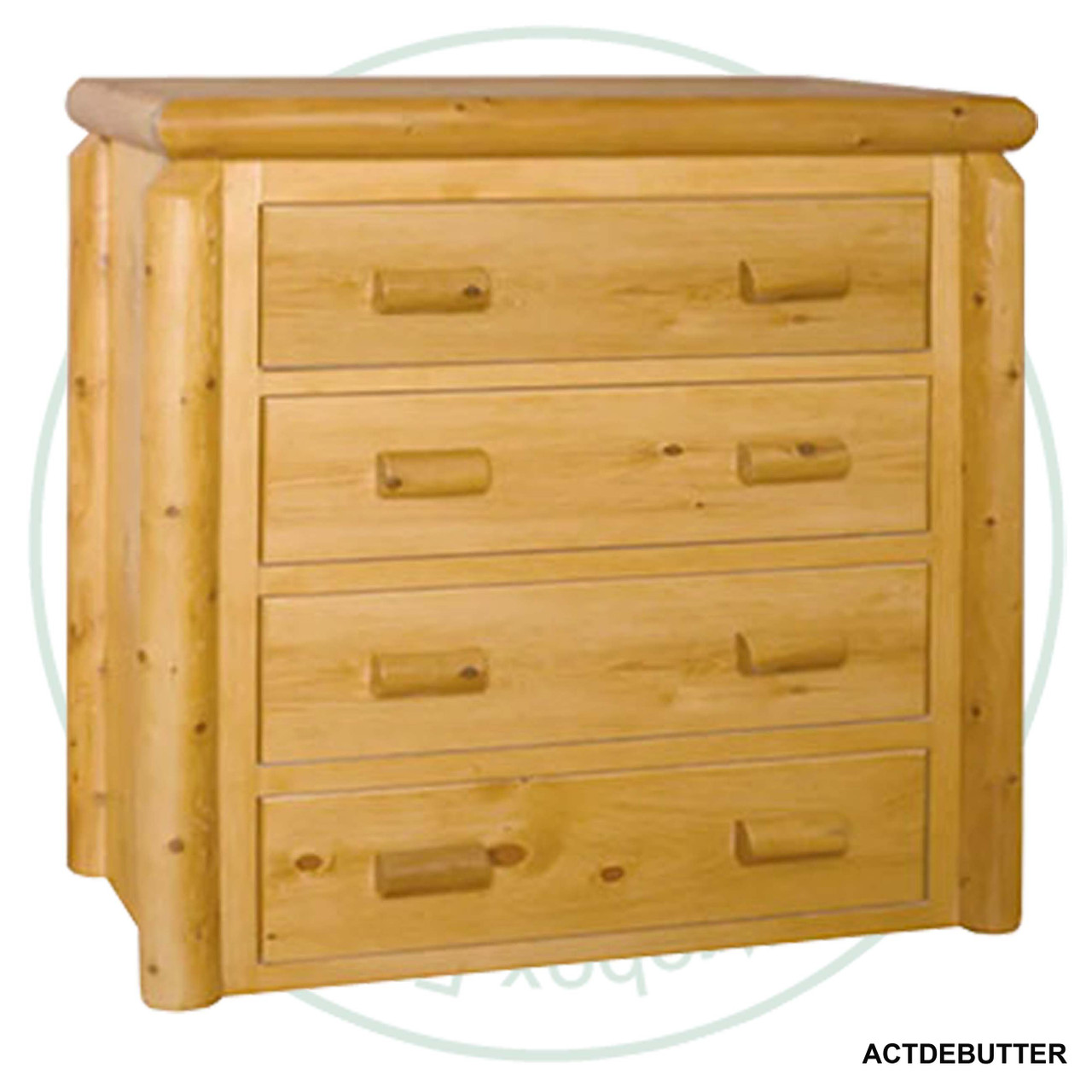 Mountain Lodge Log Chest of Drawers