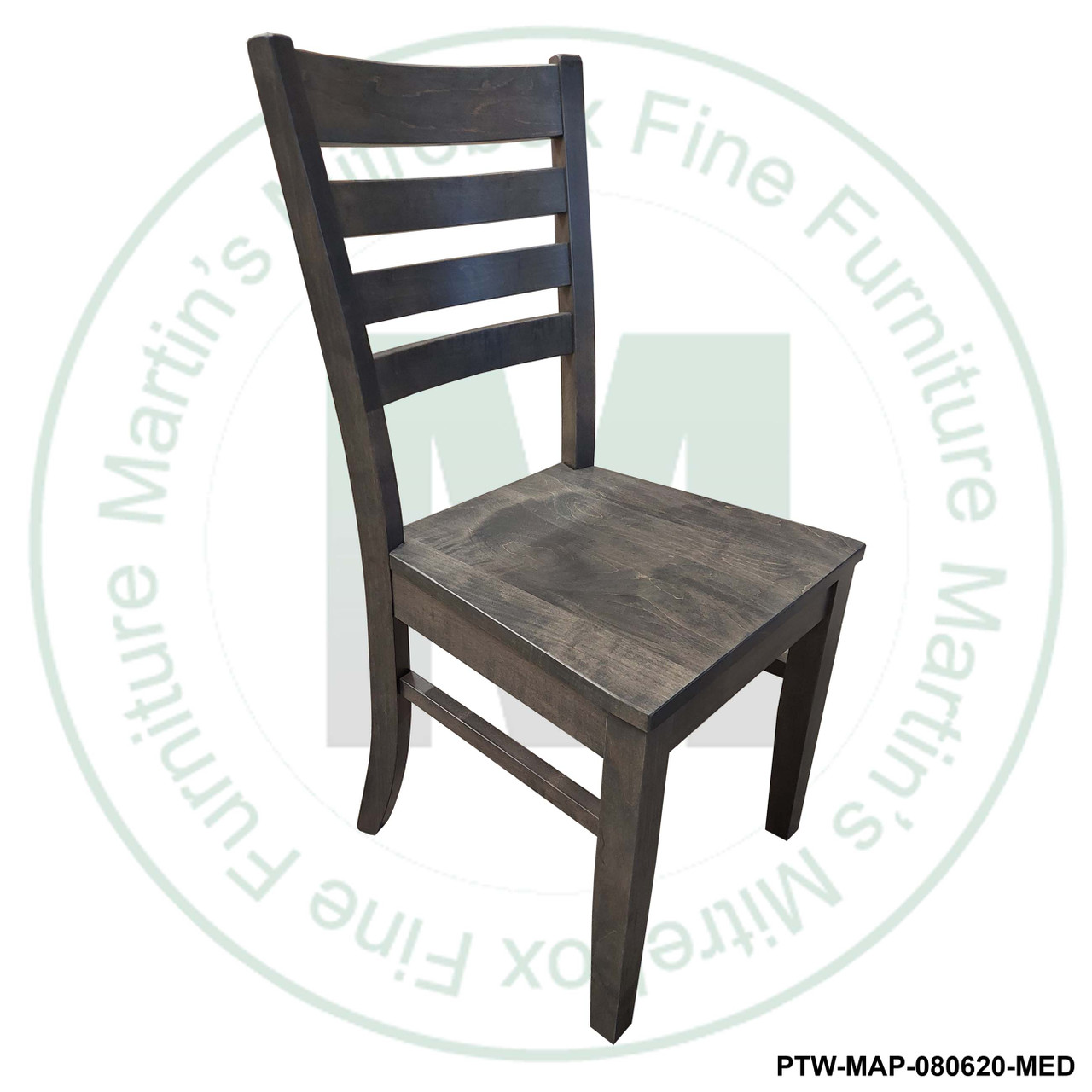 Oak Astrid Side Chair With Wood Seat