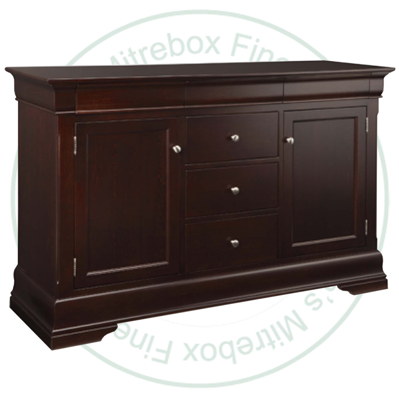 Maple Phillipe 3 Drawer Sideboard