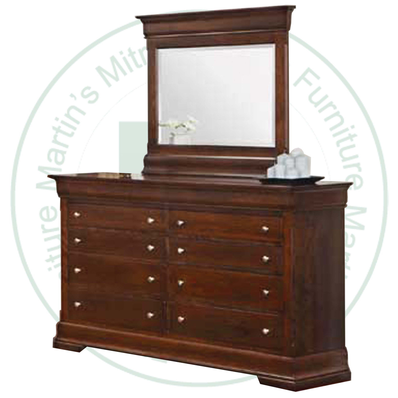 Wormy Maple Phillipe 10 Drawer Wide Dresser