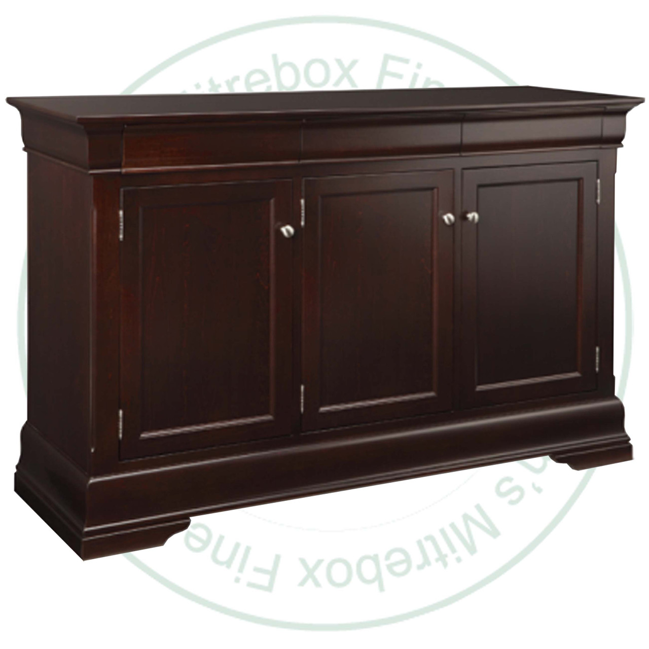 Wormy Maple Phillipe 3 Door Sideboard