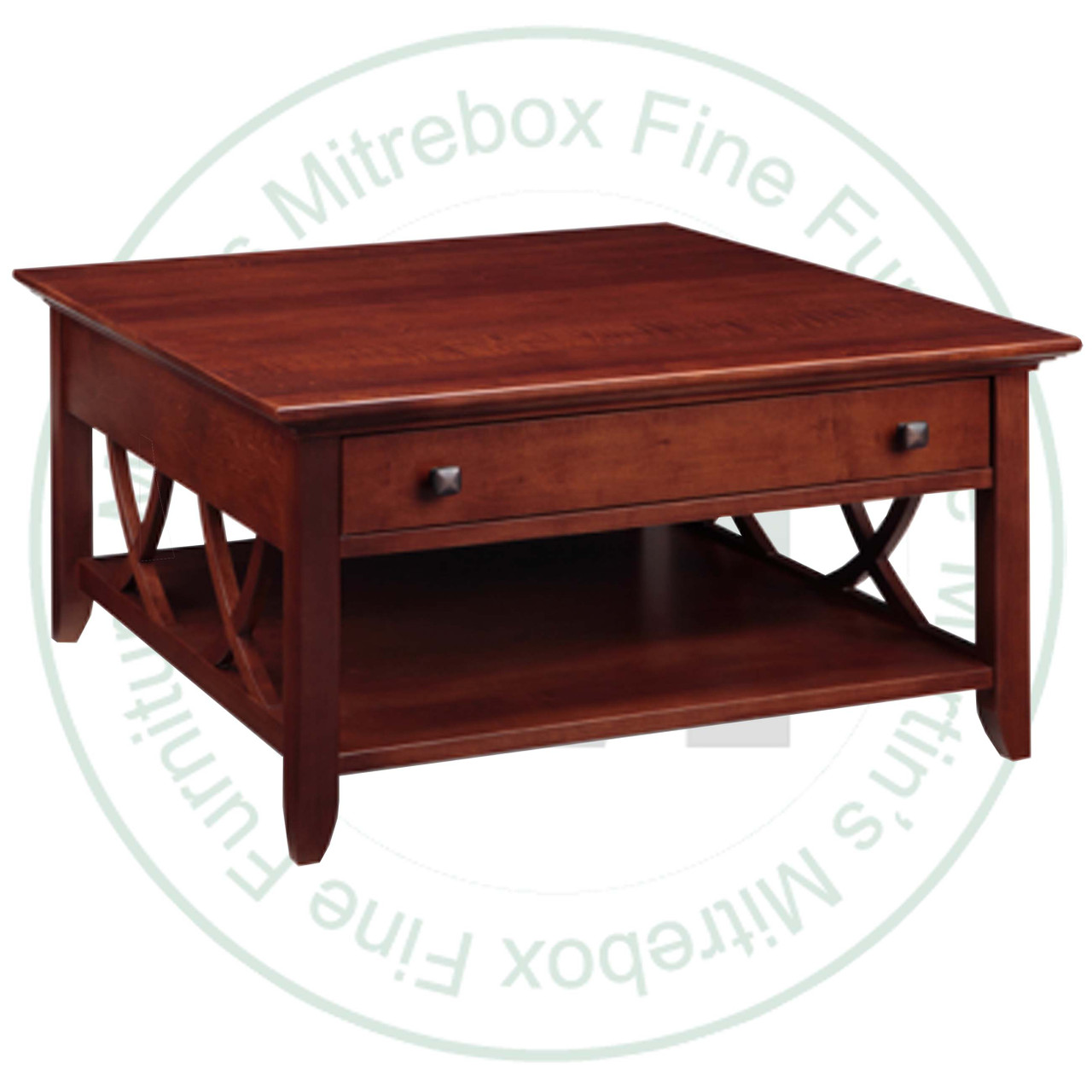 Oak Florence 1 Drawer Coffee Table
