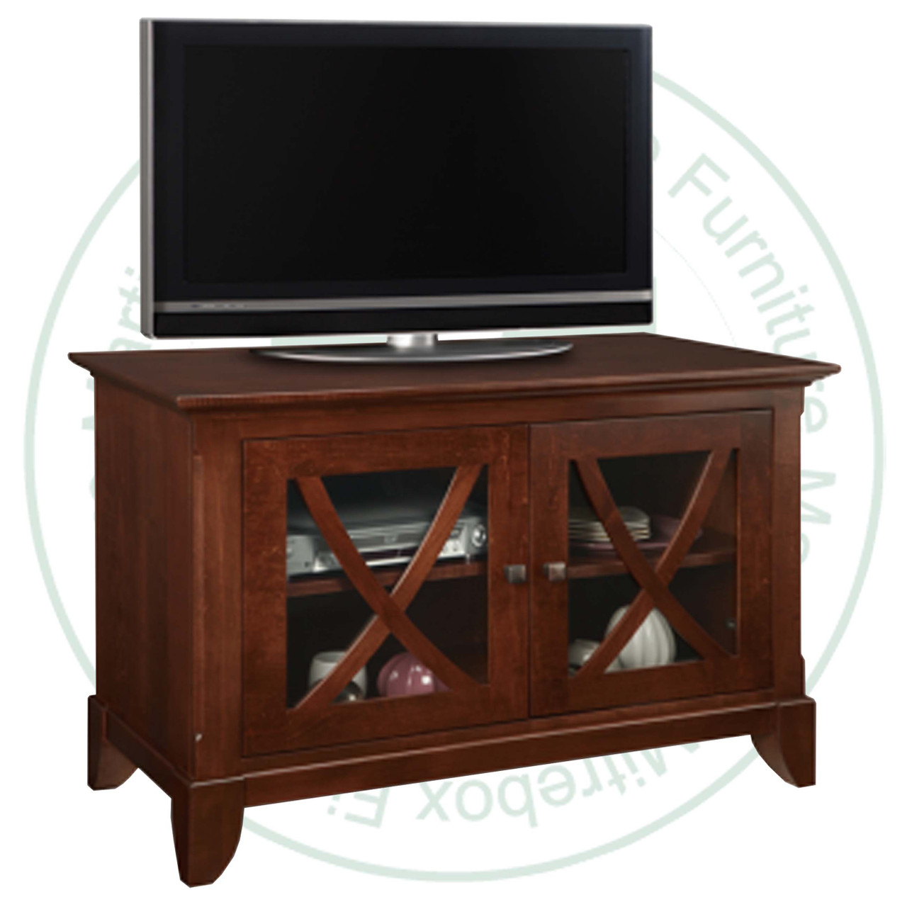 Wormy Maple Florence 48" HDTV Cabinet