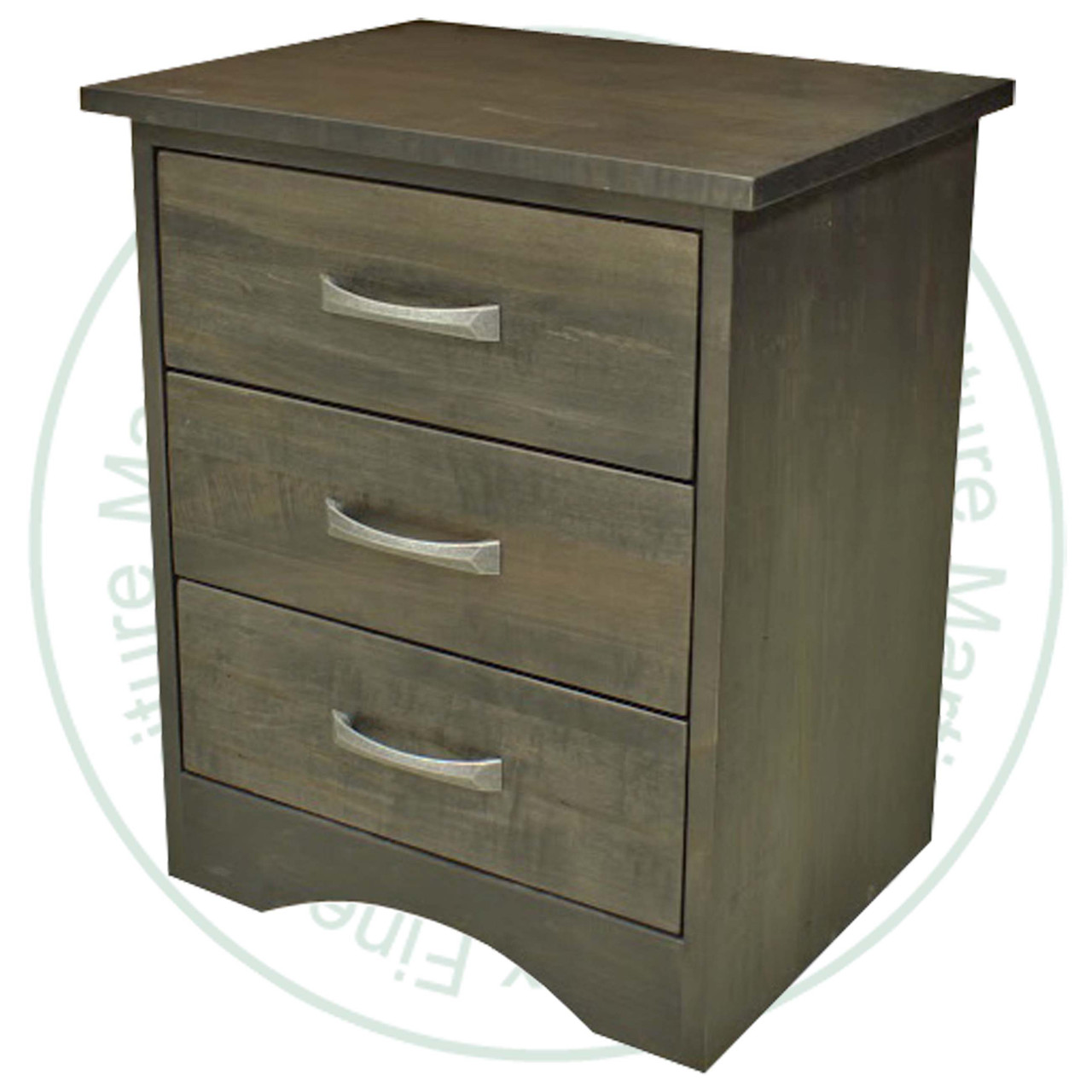 Pine Nipissing 3 Drawer Nightstand