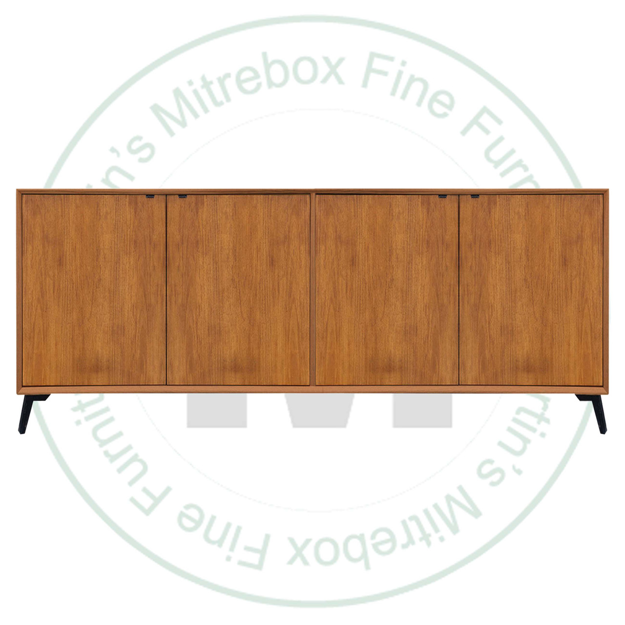 Wormy Maple Venice 4 Door Sideboard