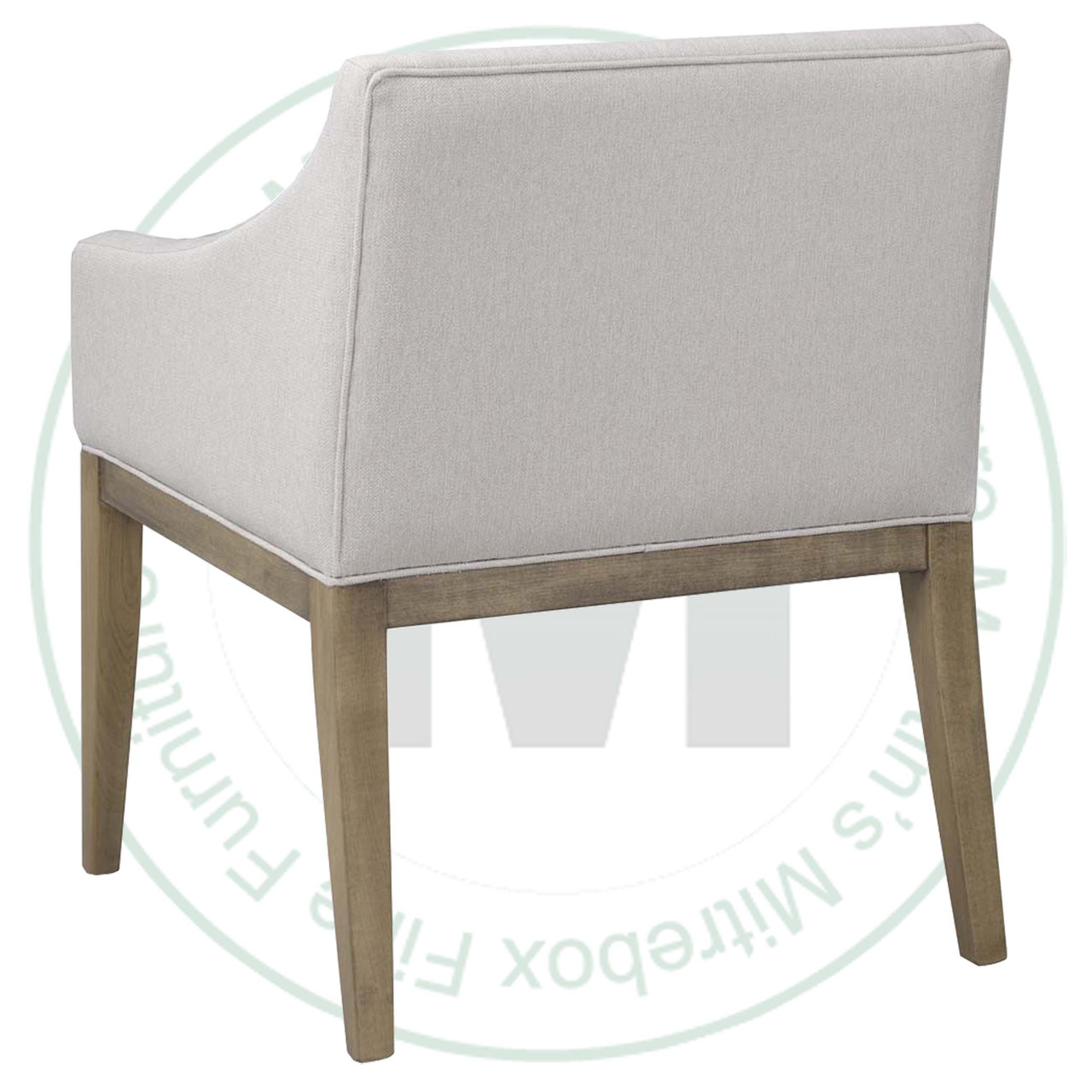 Maple Traverse Side Chair With Leather Seat