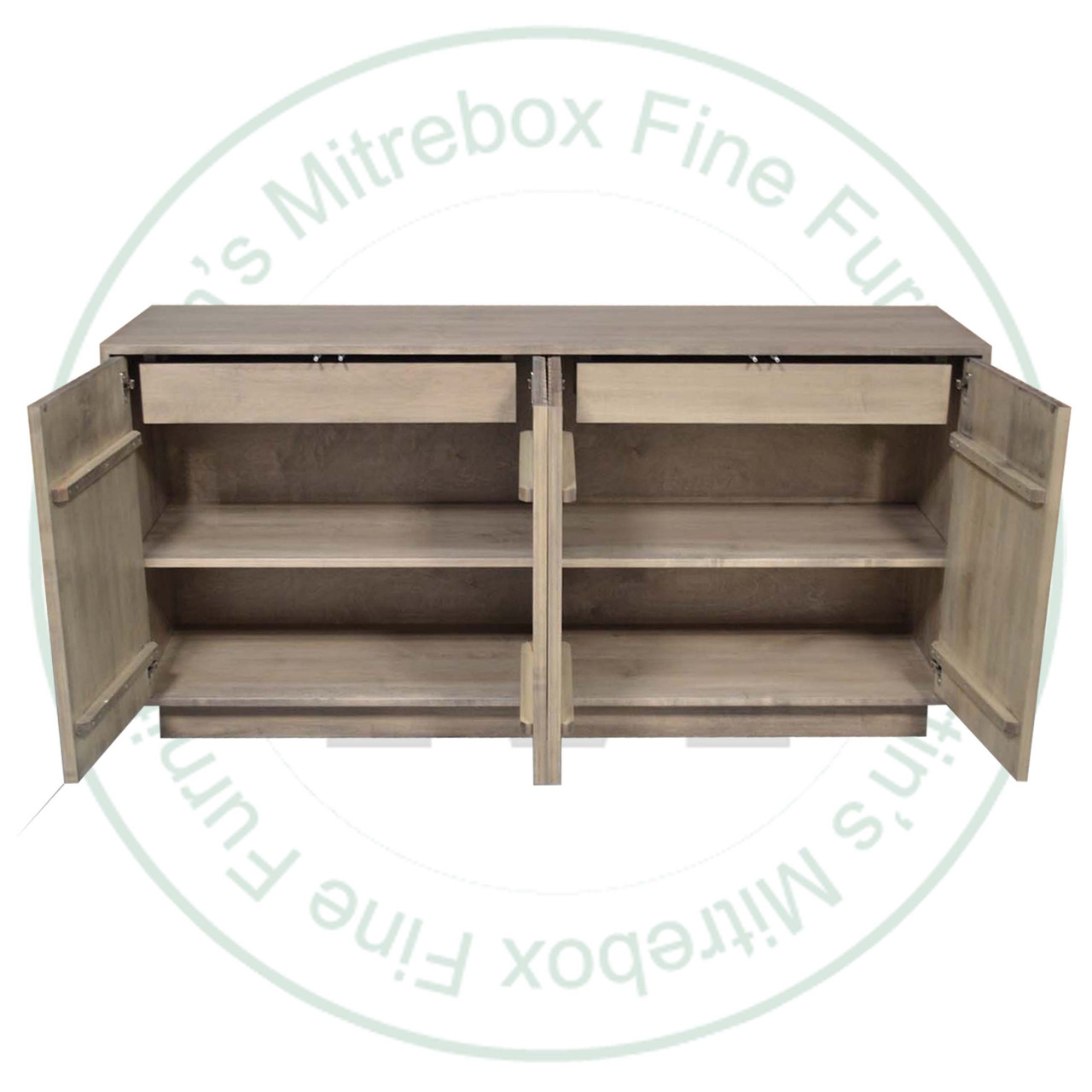 Oak Hampton Sideboard 18'' Deep x 60'' Wide x 36''H