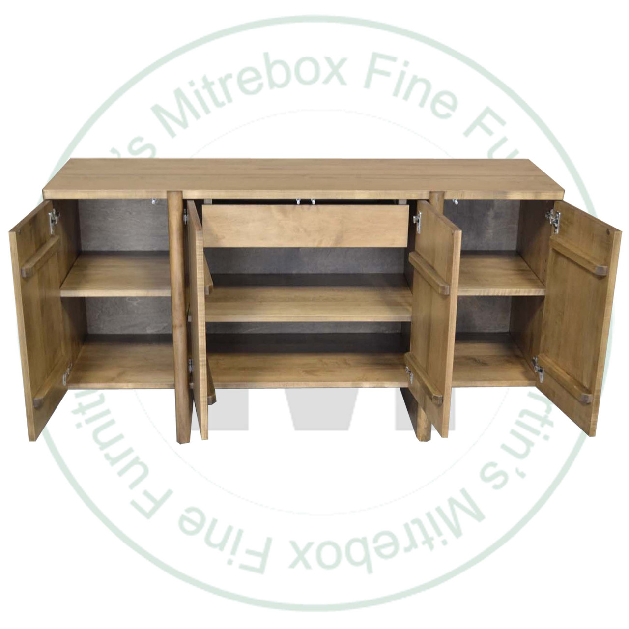Wormy Maple Aava Sideboard 18'' Deep x 72'' Wide x 36''H