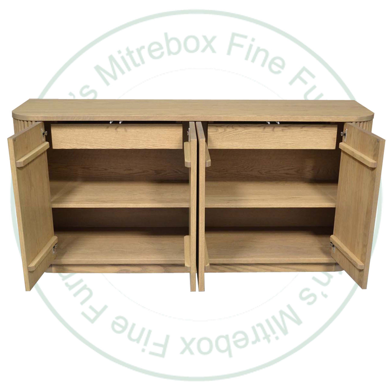 Oak Lars Sideboard 18'' Deep x 72'' Wide x 34''H