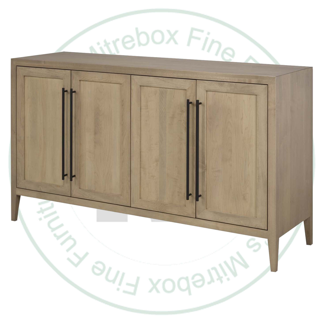 Oak Astrid Sideboard 18'' Deep x 72'' Wide x 36''H