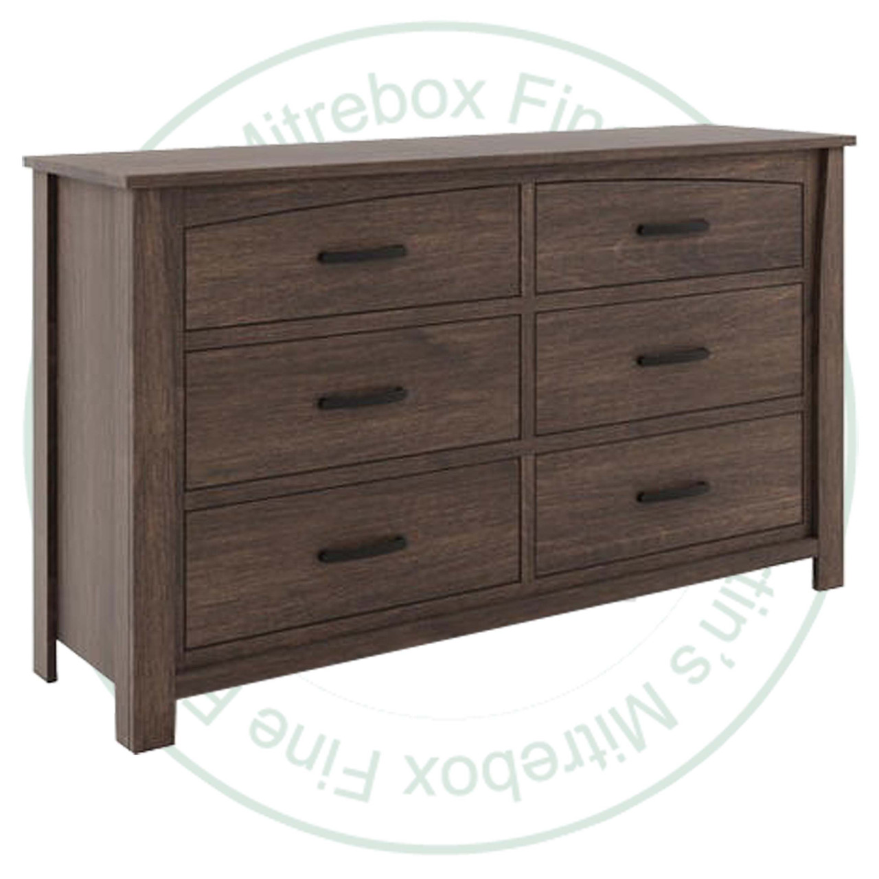 Pine Westridge 6 Drawer Dresser