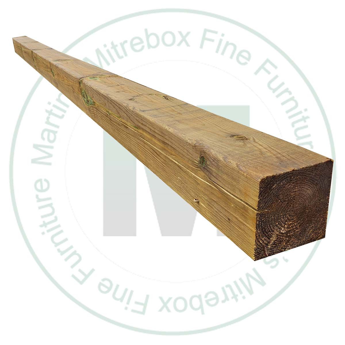 4 Pressure treated 6 x 6 x 8 sleepers