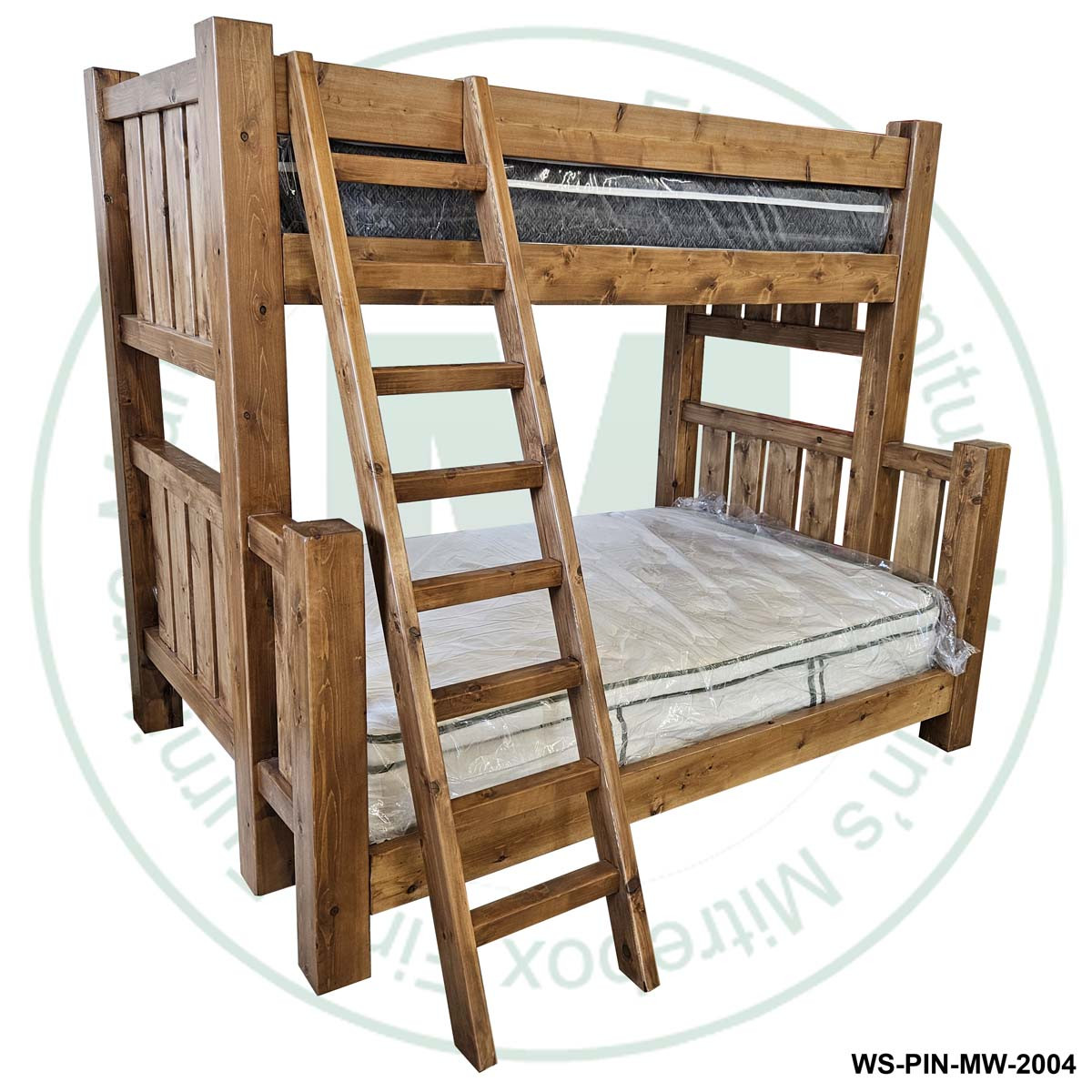 Cedar Creek Double Over Queen Bunk bed.
