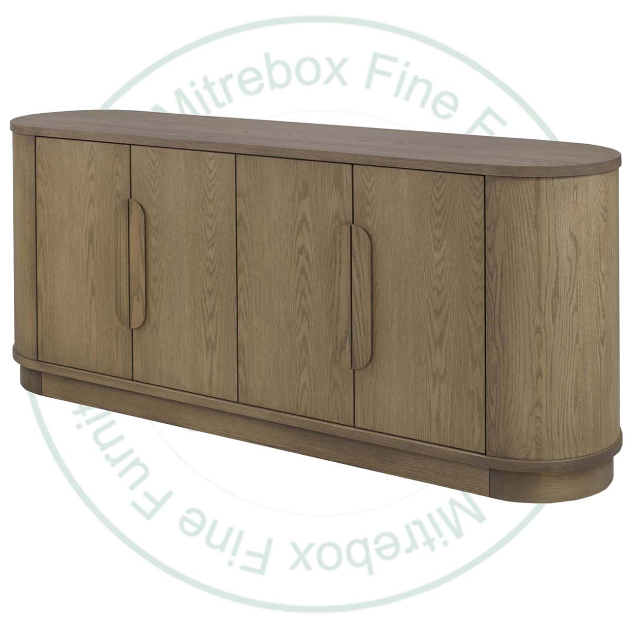 Maple Modena Sideboard 18''D x 72''W x 32''H