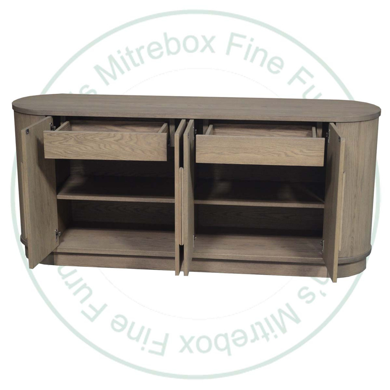 Maple Modena Sideboard 18''D x 72''W x 32''H