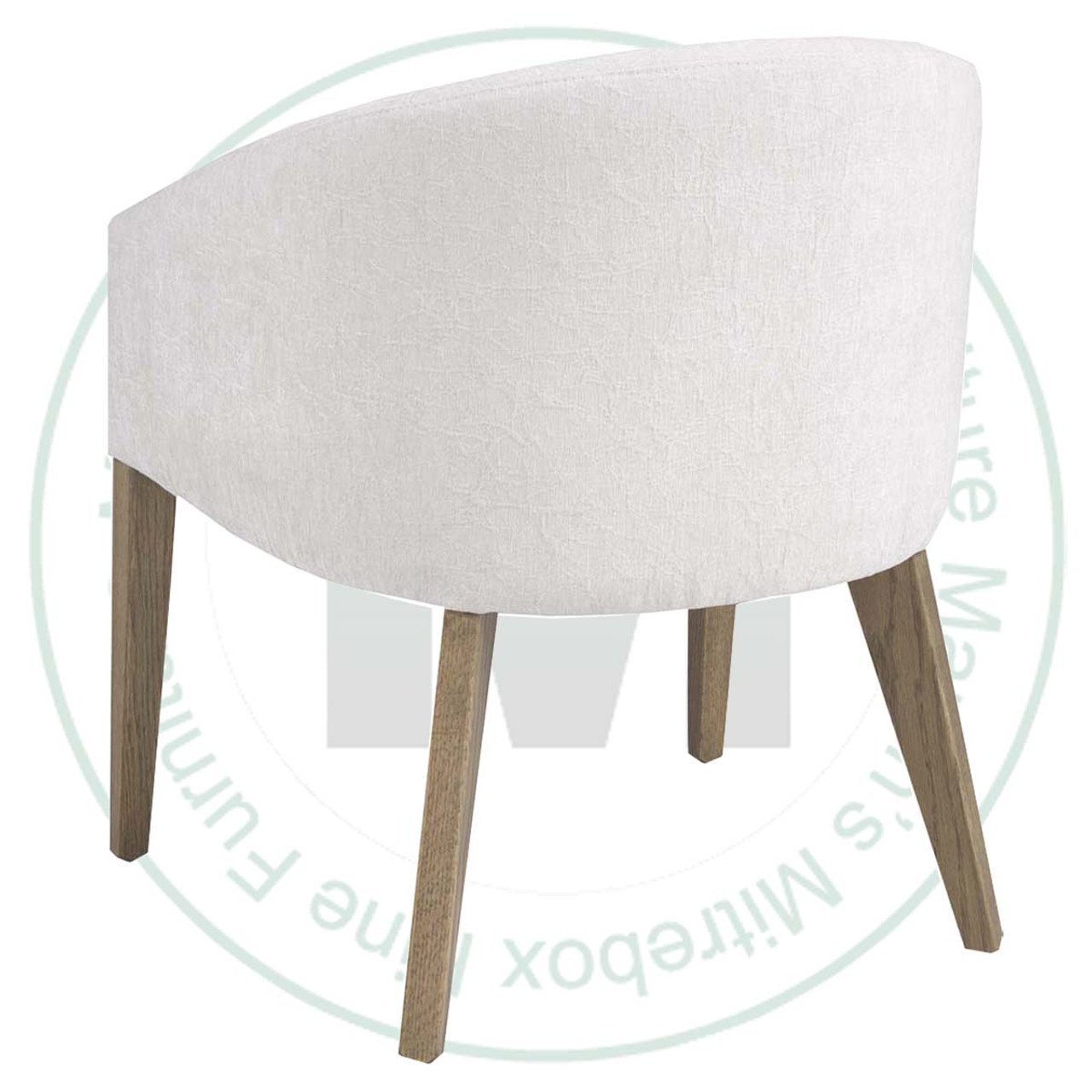 Maple Skye Side Chair With Fabric Seat