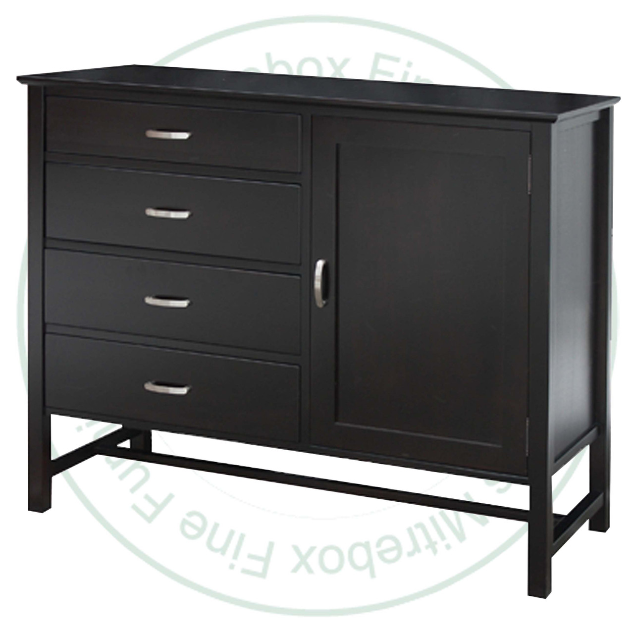 Maple Brooklyn Mule Chest 19.5''D x 52''W x 43.5''H