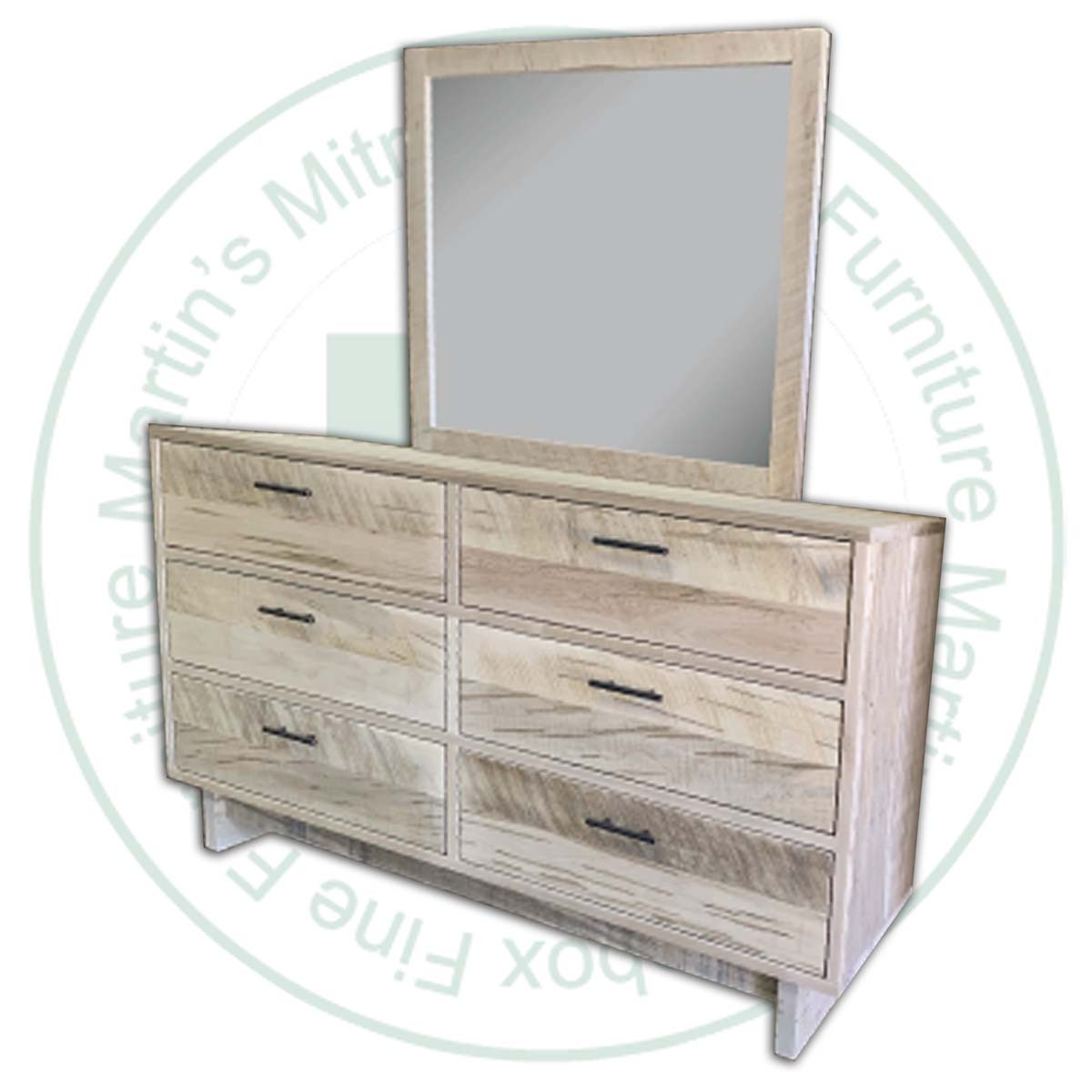 Pine Delta 6 Drawer Dresser