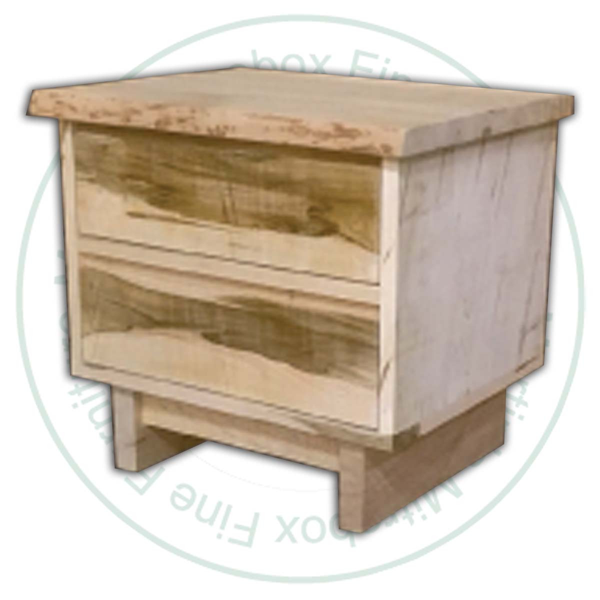 Pine Modelli 2 Drawer Nightstand