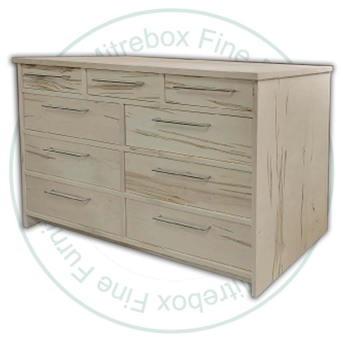 Pine Welbeck 9 Drawer Dresser