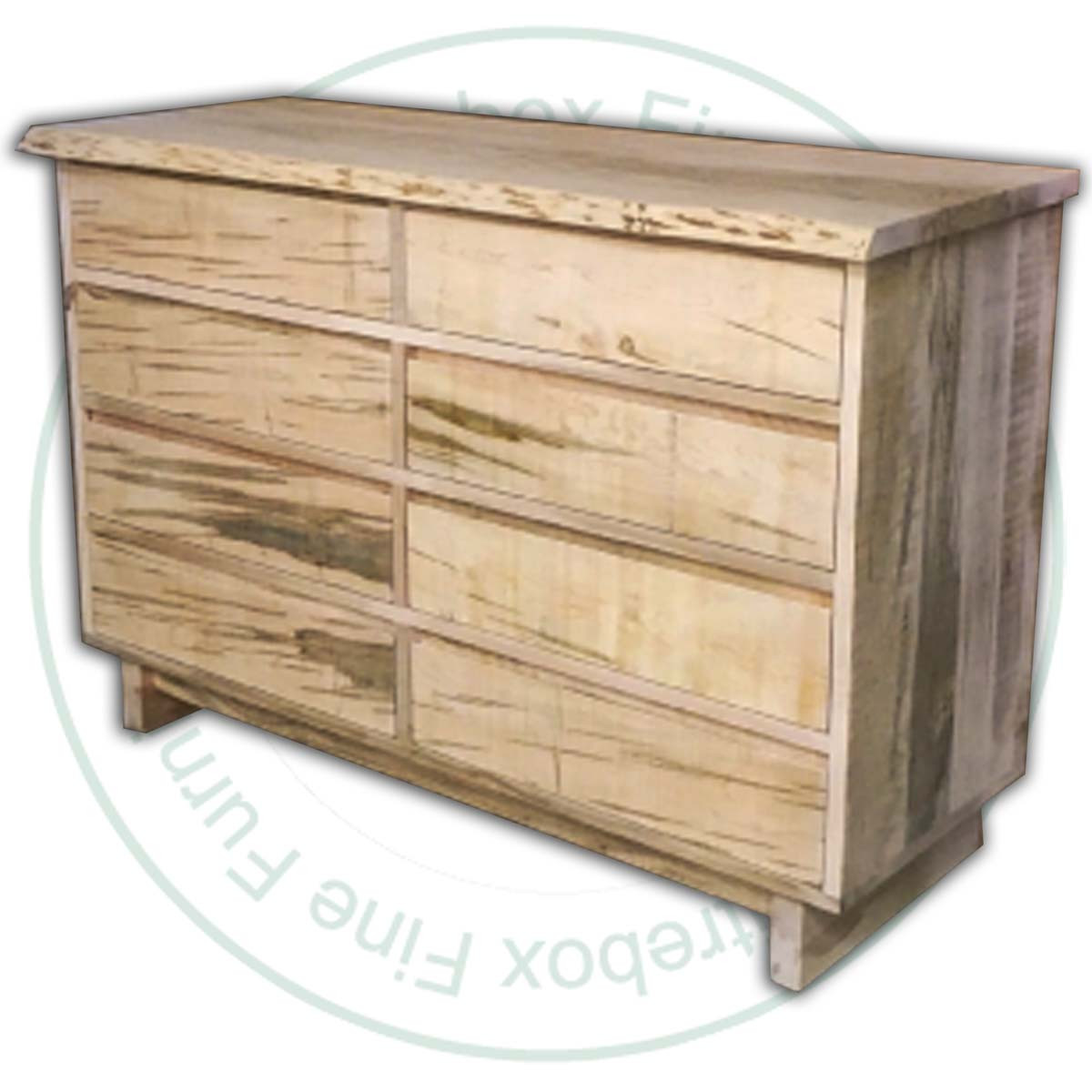 Wormy Maple Modelli 8 Drawer Dresser