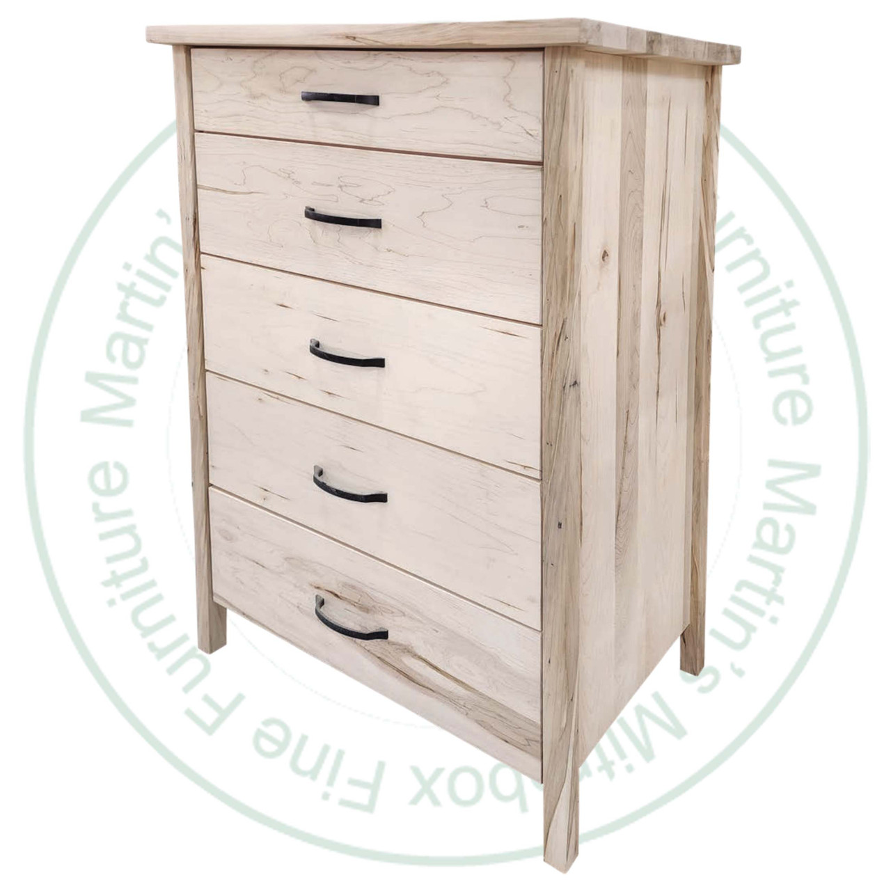 Maple Oslo 5 Drawer Chest