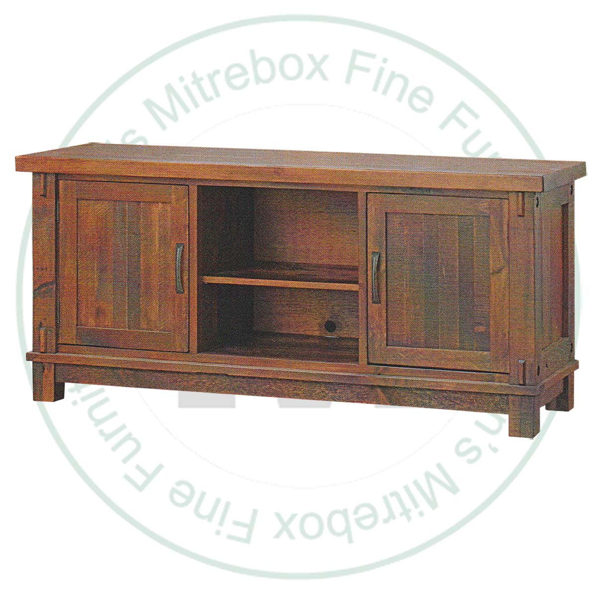 Maple Timber 2 Door HDTV Stand