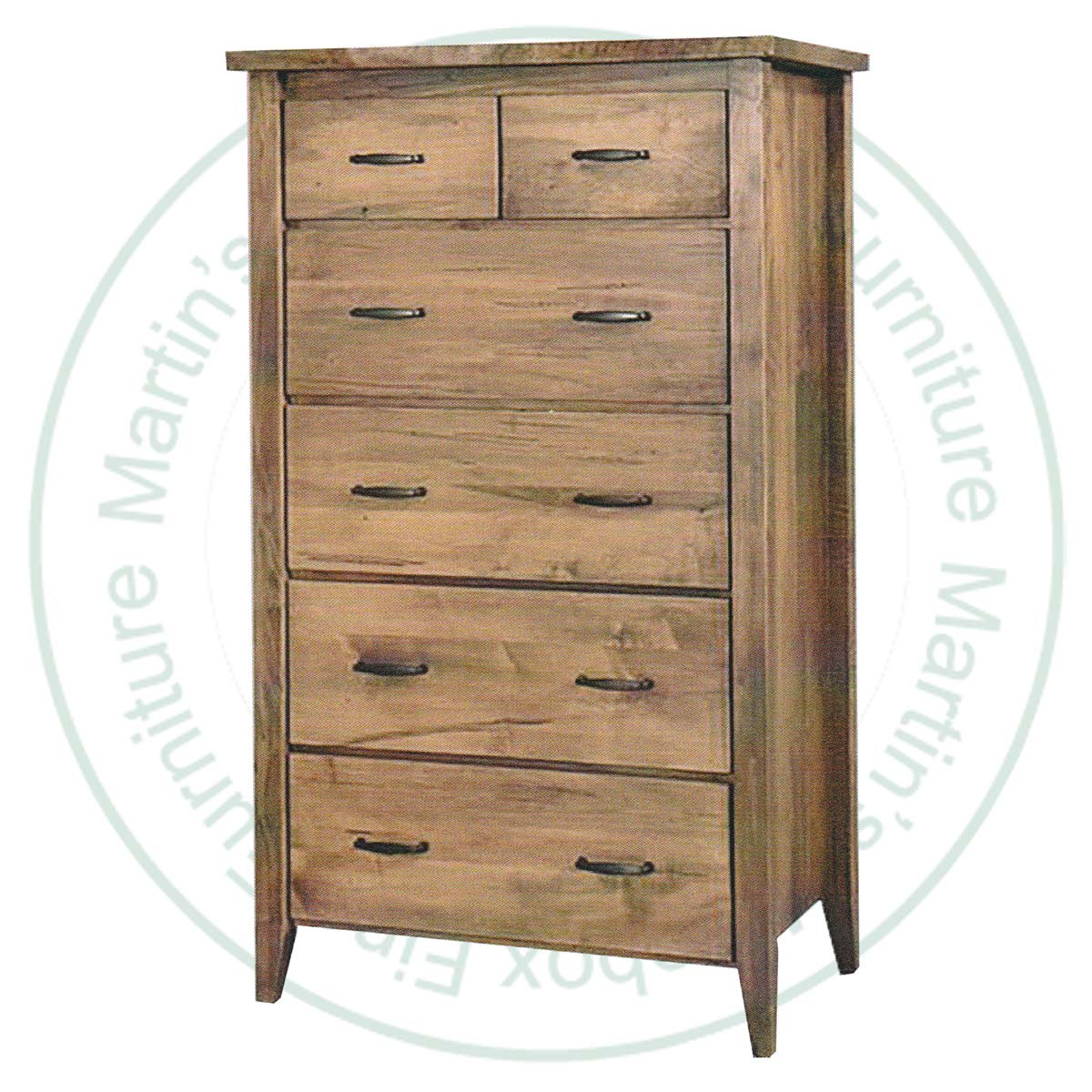 Maple Riverside 6 Drawer Chest