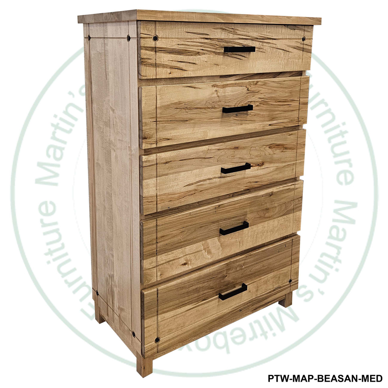 Oak Heritage 5 Drawer Hiboy