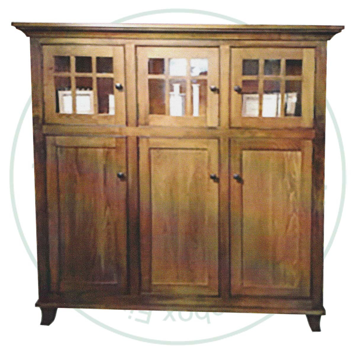 Oak Vienna 6 Door Cabinet