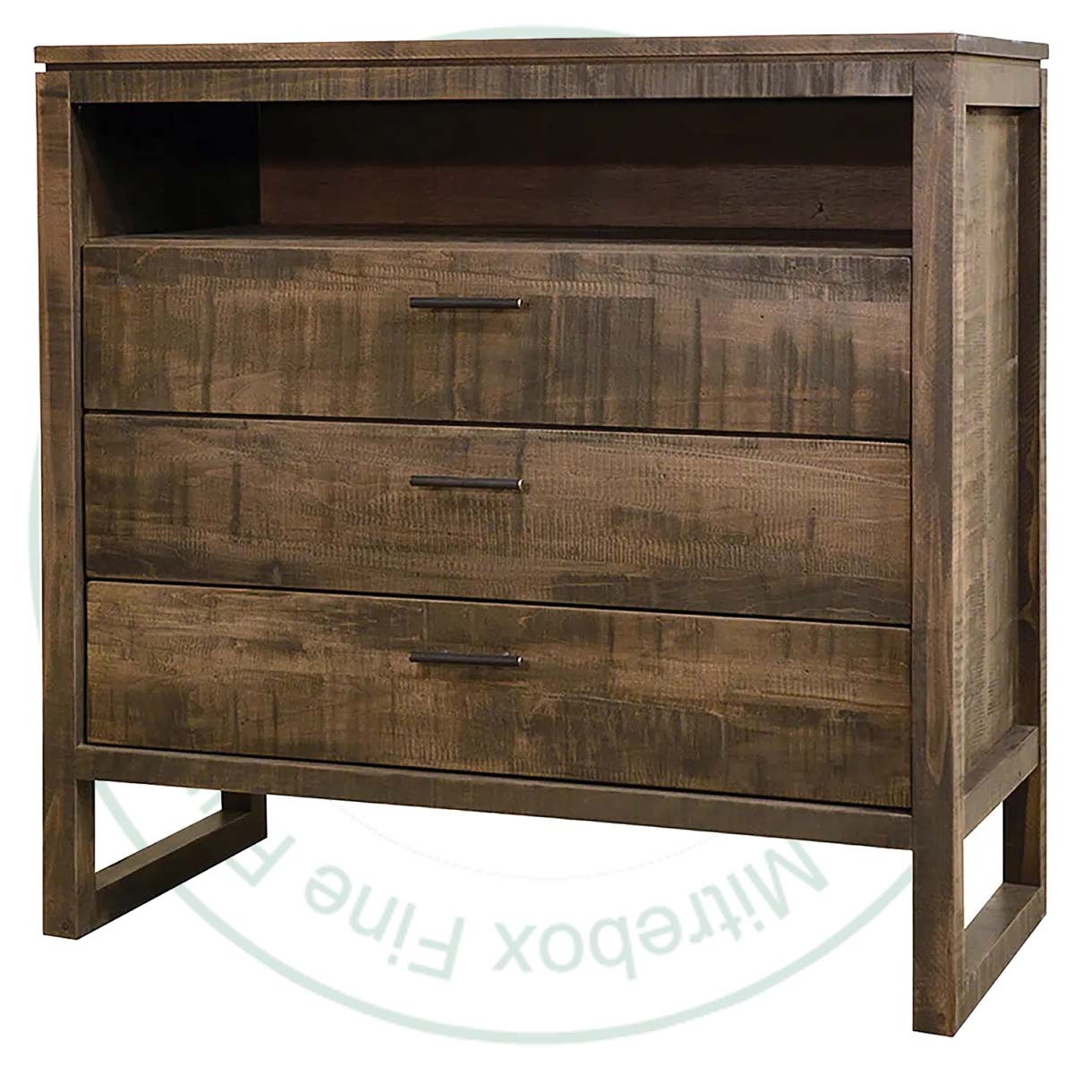 Oak Tempas 3 Drawer Media Chest
