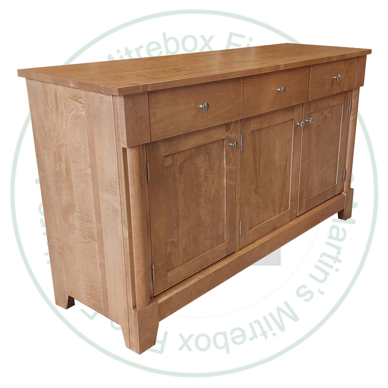 Maple Hudson Sideboard 61'' Wide x 35'' High x 19'' Deep
