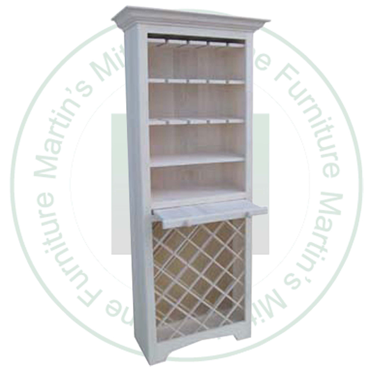 Maple Northern Lights Wine Server 27'' Wide x 78'' High x 14'' Deep