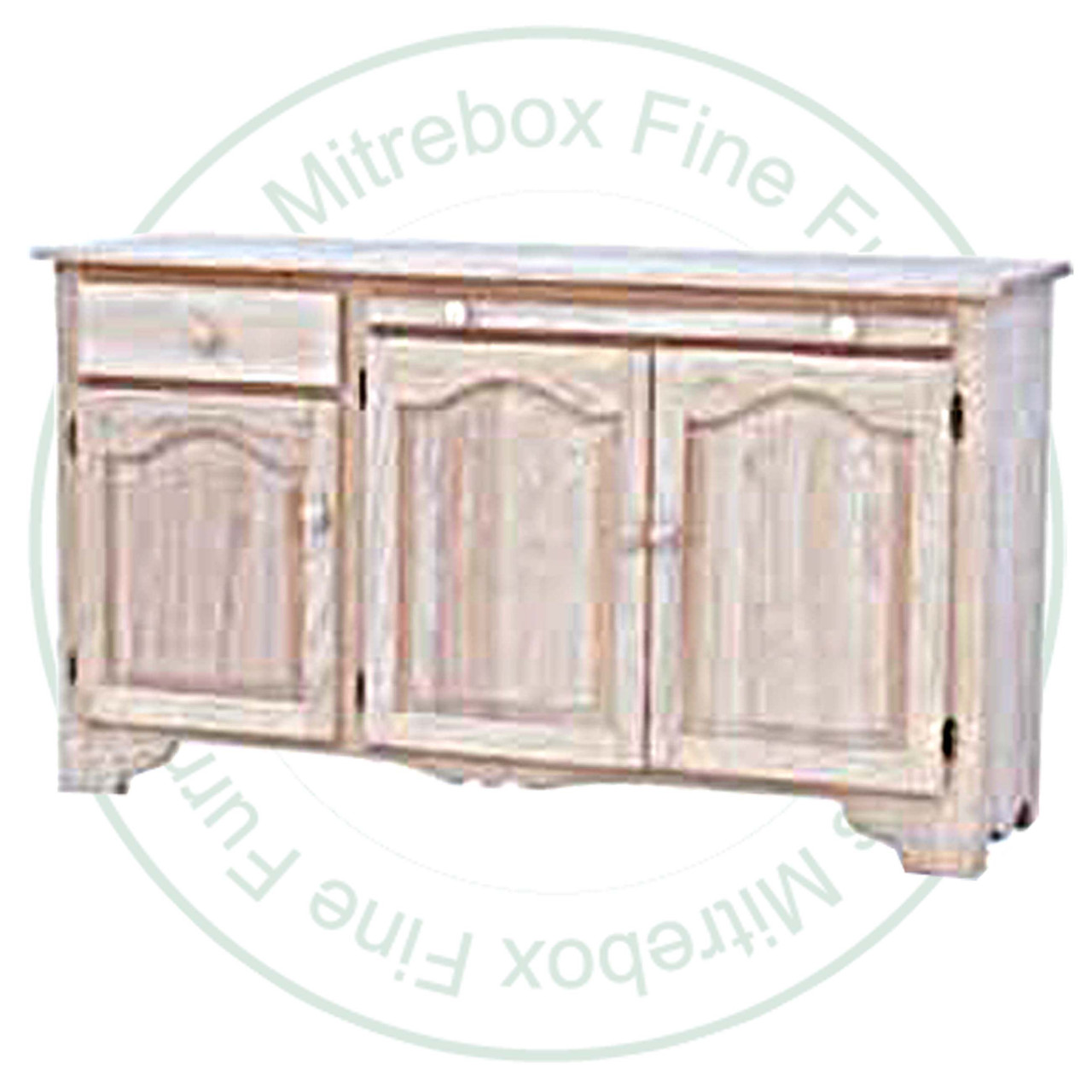 Oak Green Gables Sideboard 60'' Wide x 34'' High x 18'' Deep
