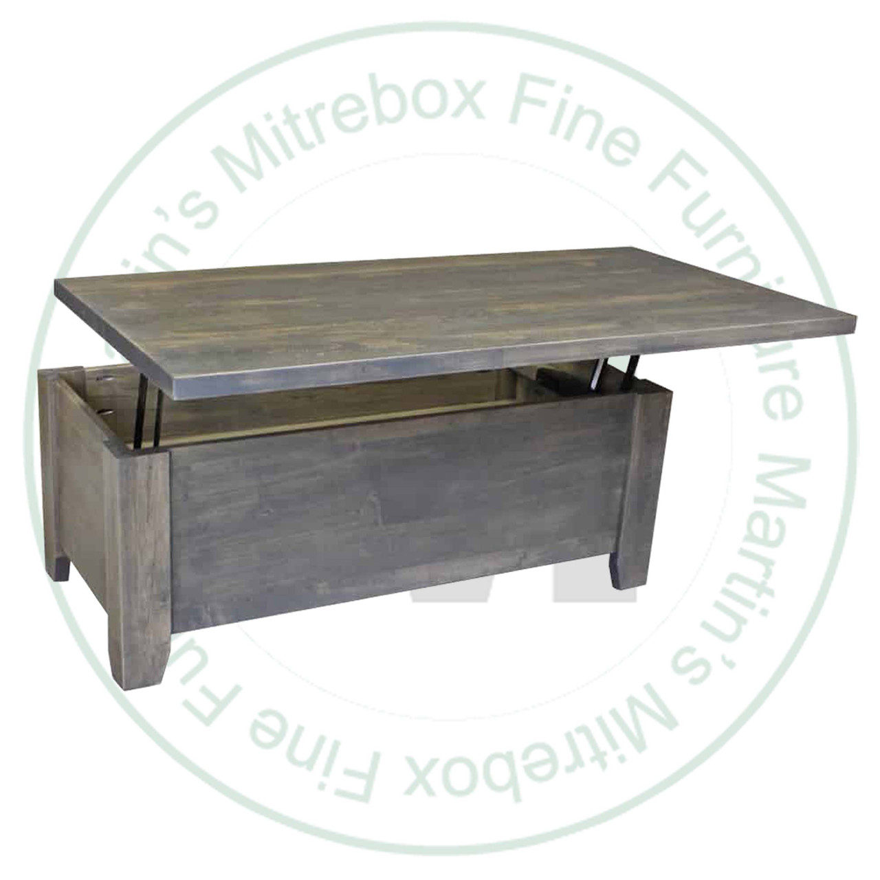 Wormy Maple Dakota Pop Up Top Supper Table