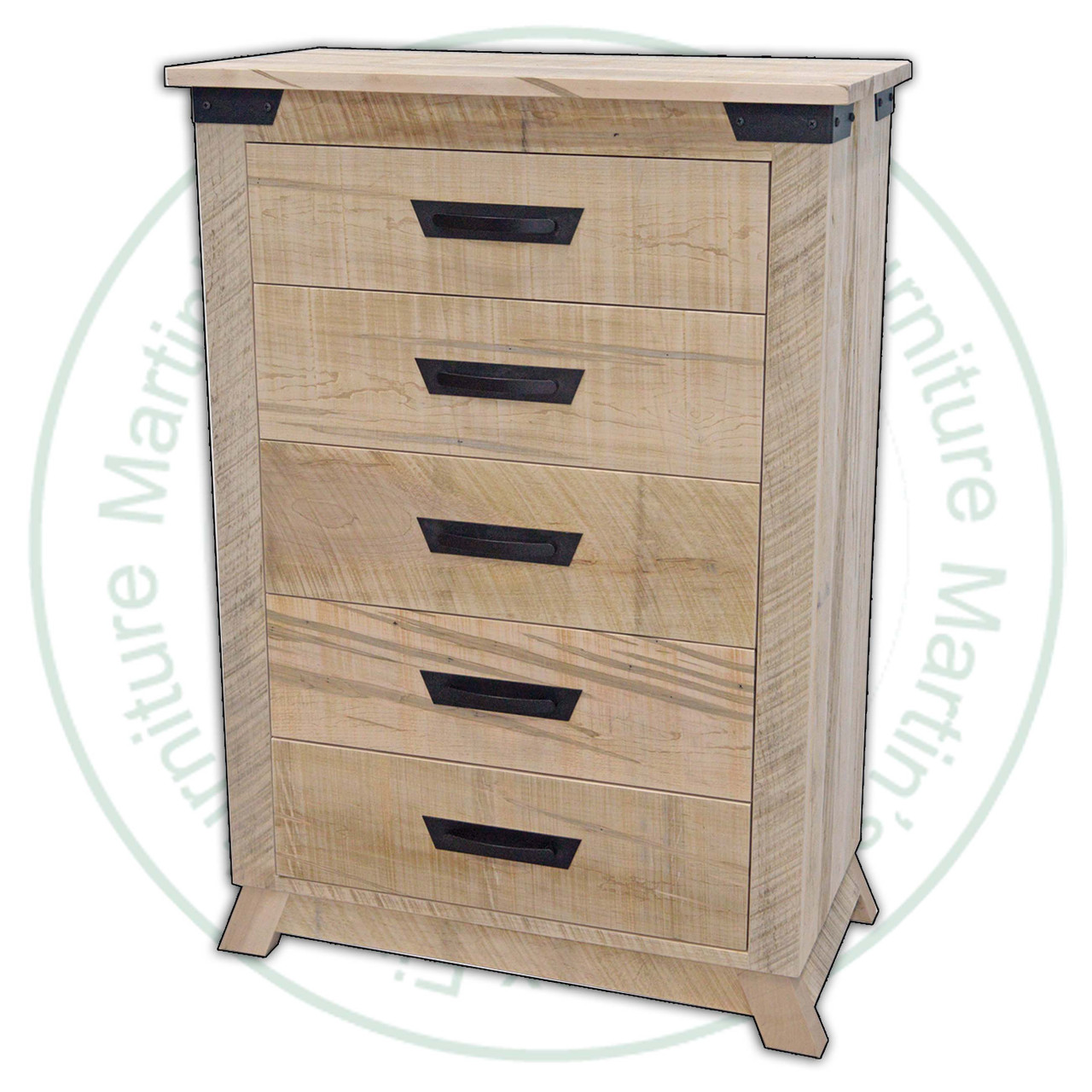 Maple Hamilton 5 Drawer Chest Of Drawers