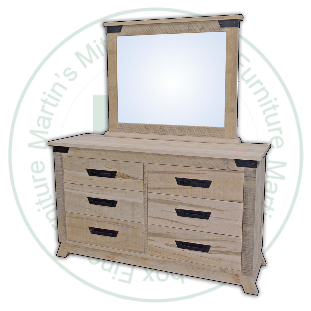 Oak Hamilton Landscape Mirror