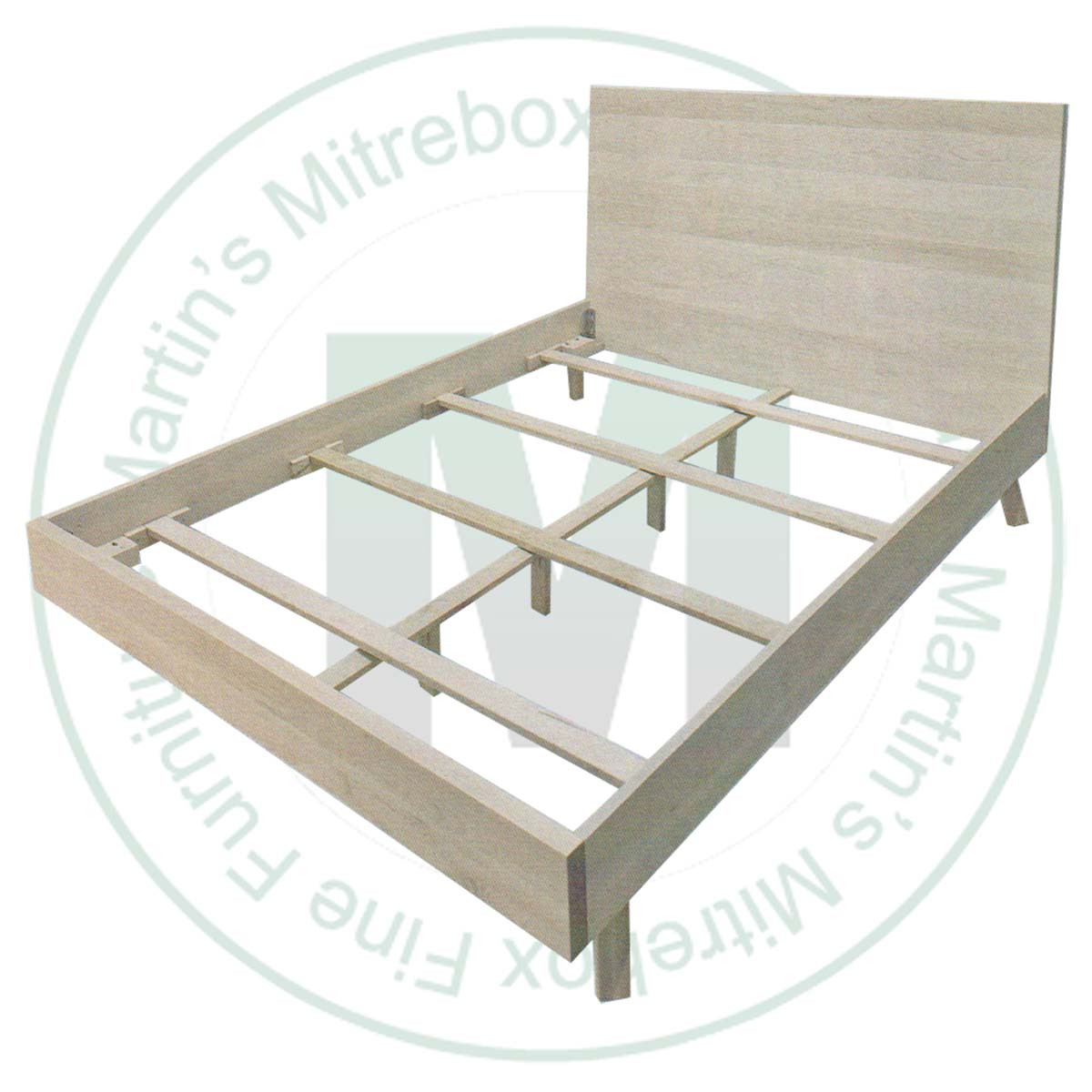 Pine Hygge King Bed