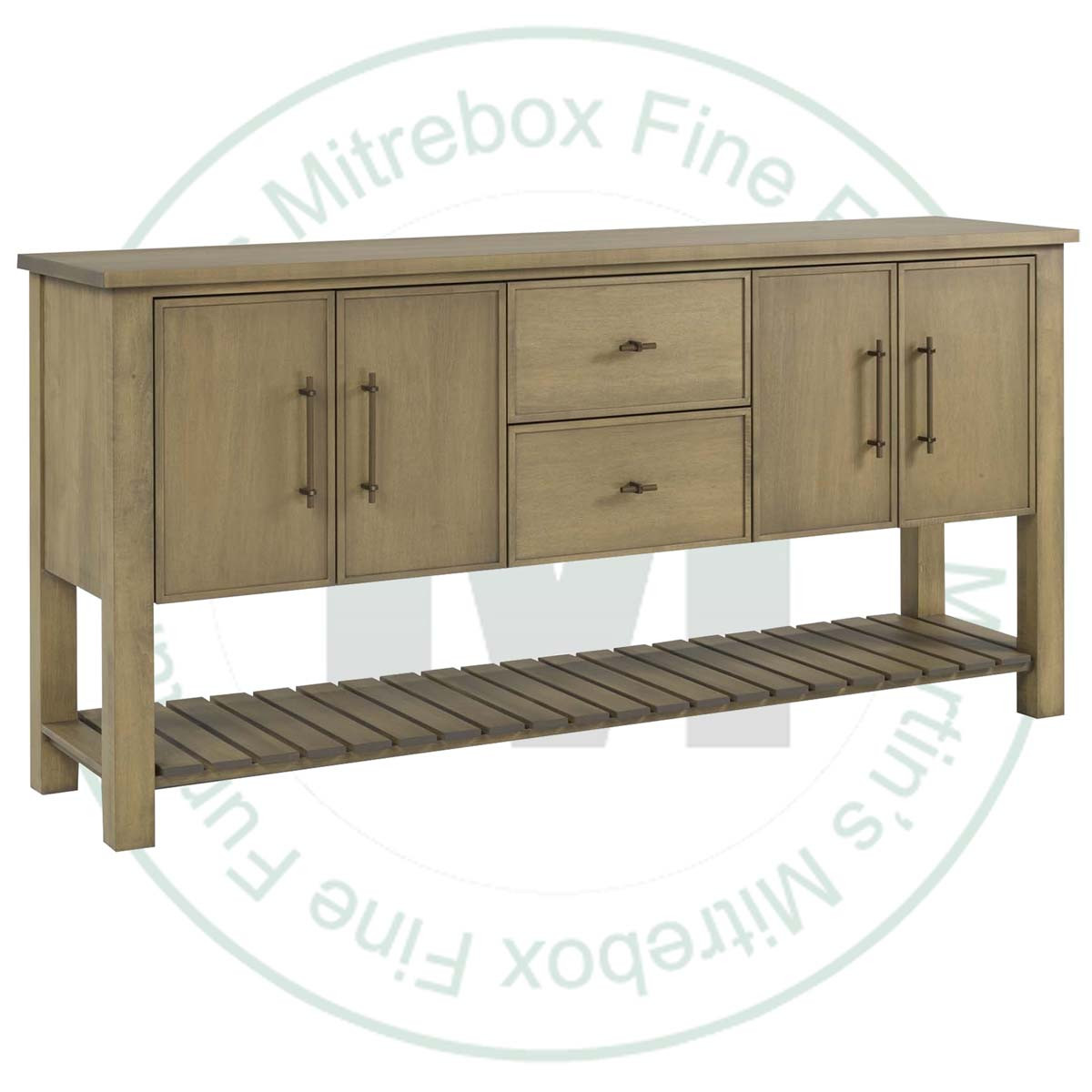 Oak Ridgeway Sideboard 18'' Deep x 72'' Wide x 32'' High