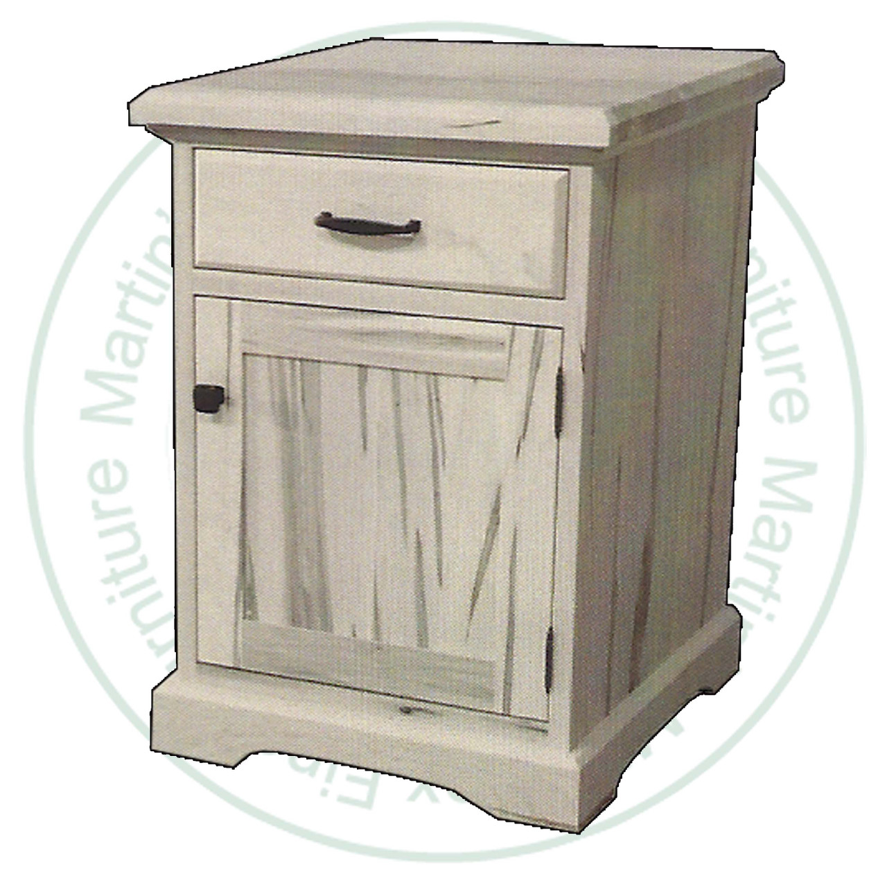 Maple Cottage Deluxe 1 Door and 1 Drawer Night Stand