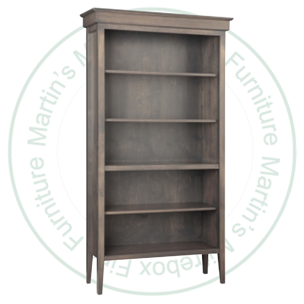 Oak Stockholm 80" Bookcase