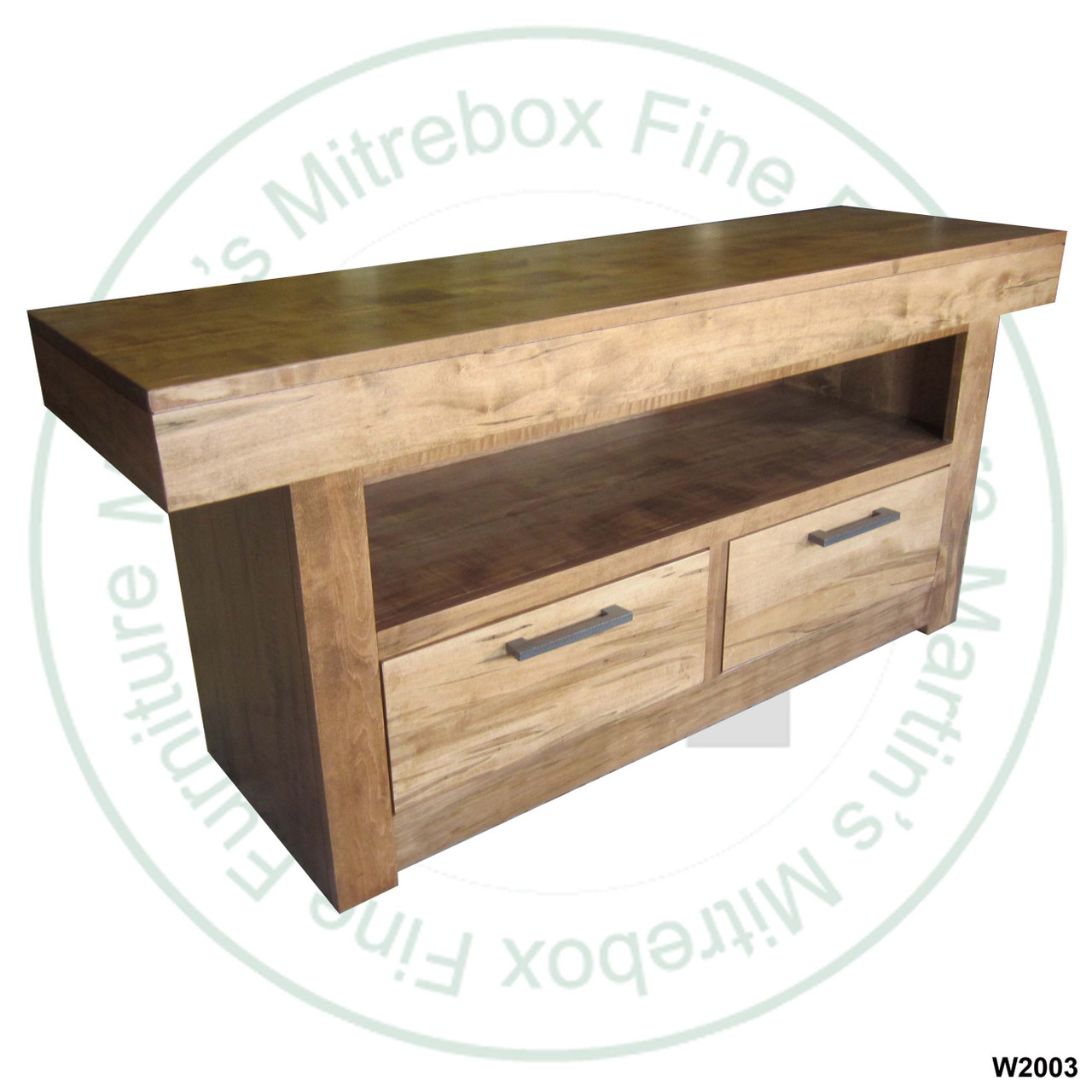 Maple Baxter HDTV Entertainment Cabinet 20''D x 60''W x 29''H