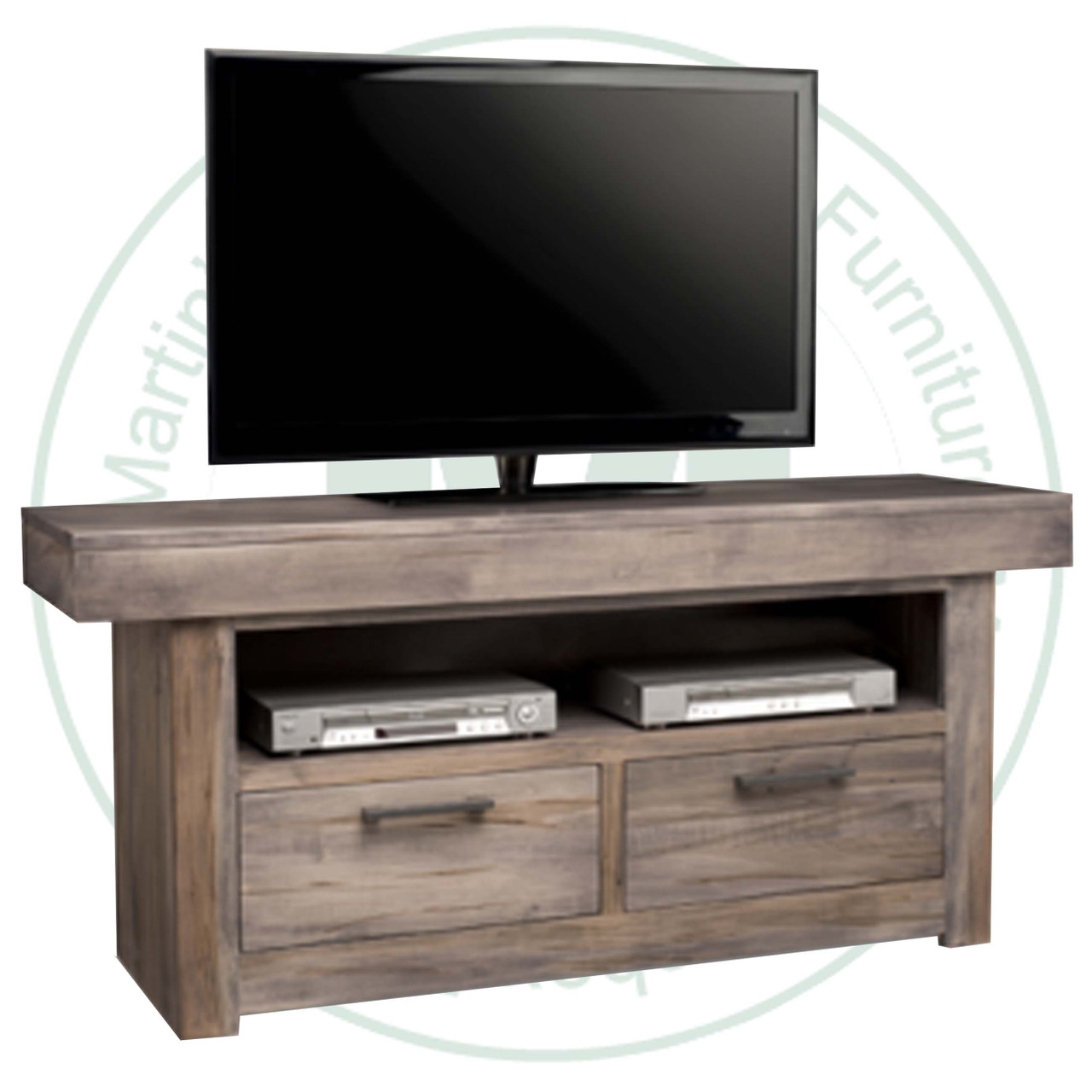 Oak Baxter HDTV Entertainment Cabinet 20''D x 60''W x 29''H