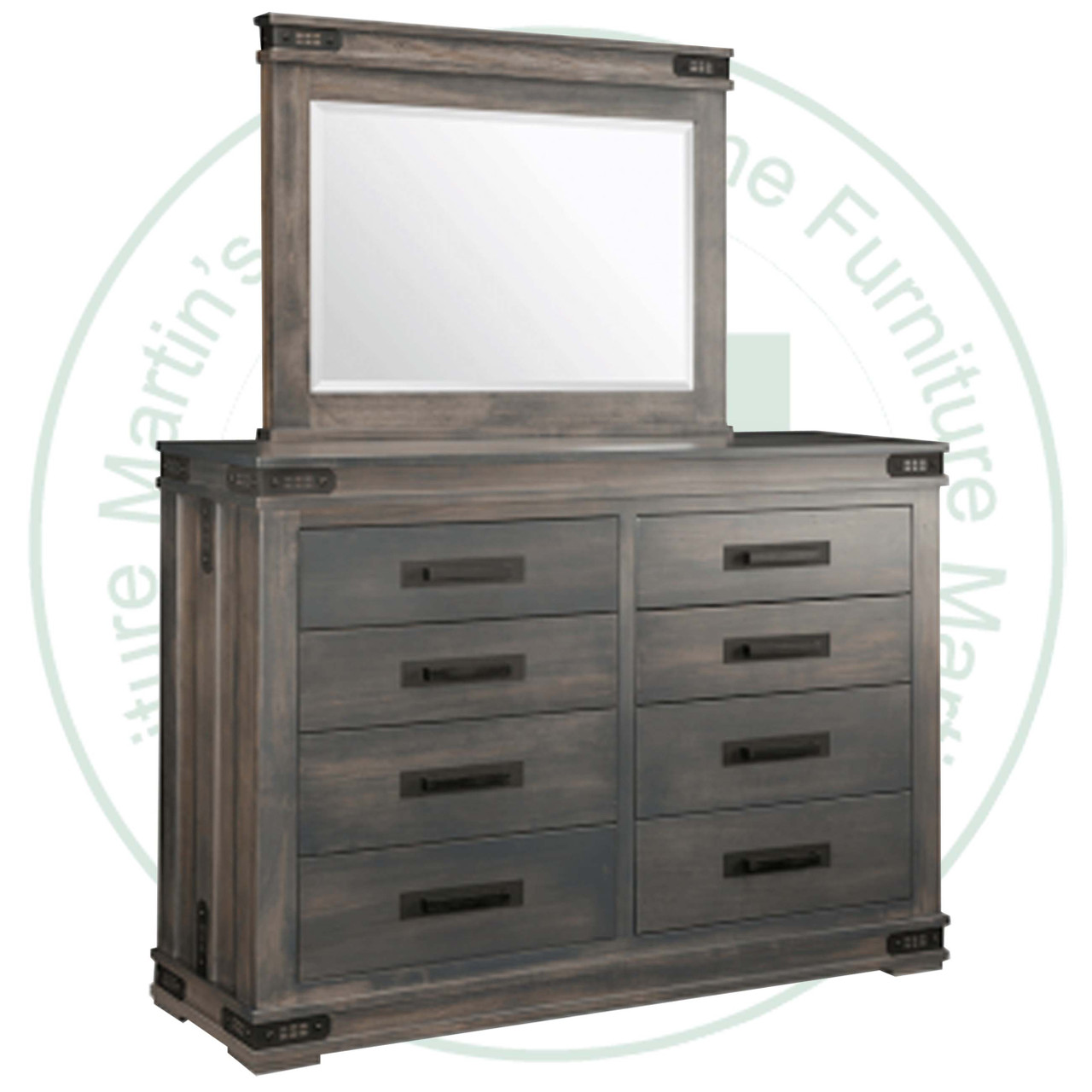 Maple Gastown Low Landscape Mirror 3''D x 42.5''W x 34.5''H