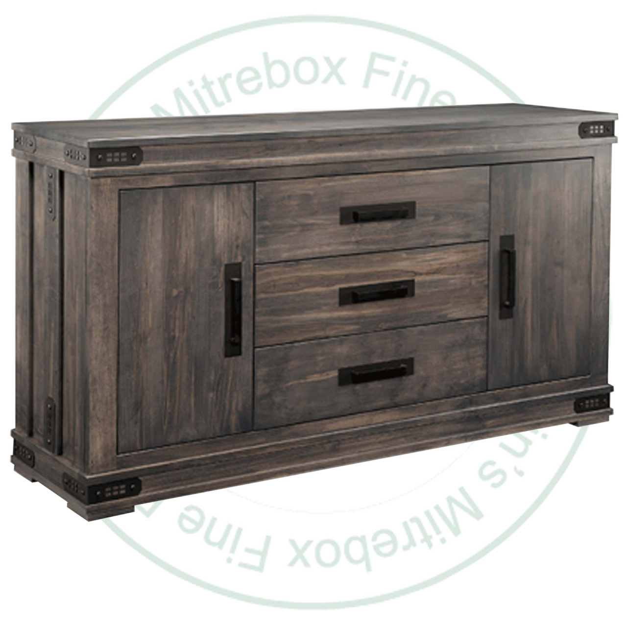 Maple Gastown Sideboard  18.5''D x 68.5''W x 38.5''H