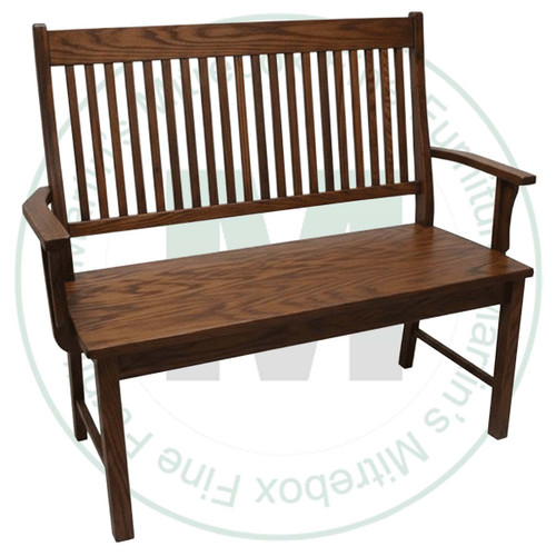 Pine Mission Loveseat