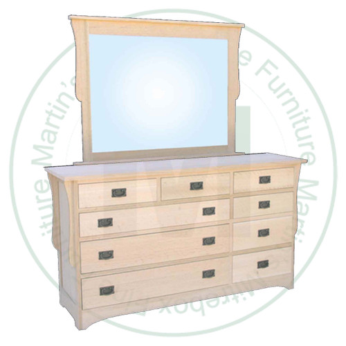 Maple Mission Landscape Mirror