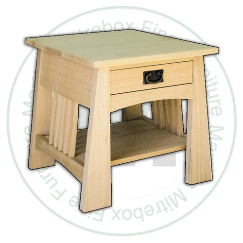 Maple Mission Horizon End Table