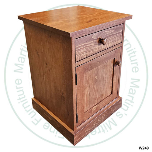 Maple Cottage 1 Door 1 Drawer Night Stand