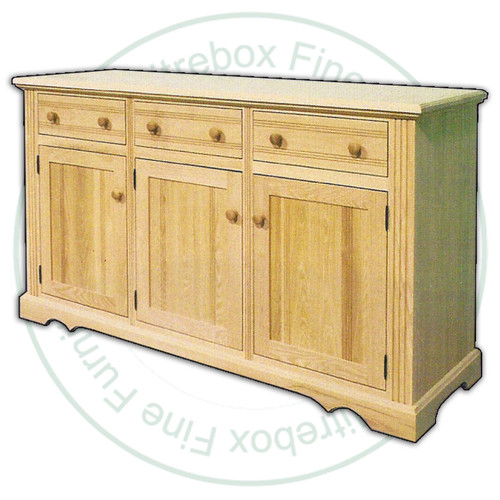 Pine Homeward 3 Door 3 Drawer Buffet
